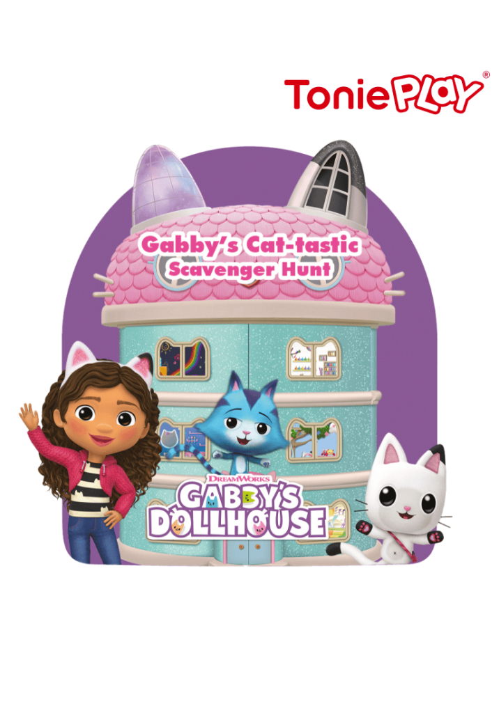 Tonieplay Gabby's Dollhouse: Gabby's Cat-tastic Scavenger Hunt Game & Controller
